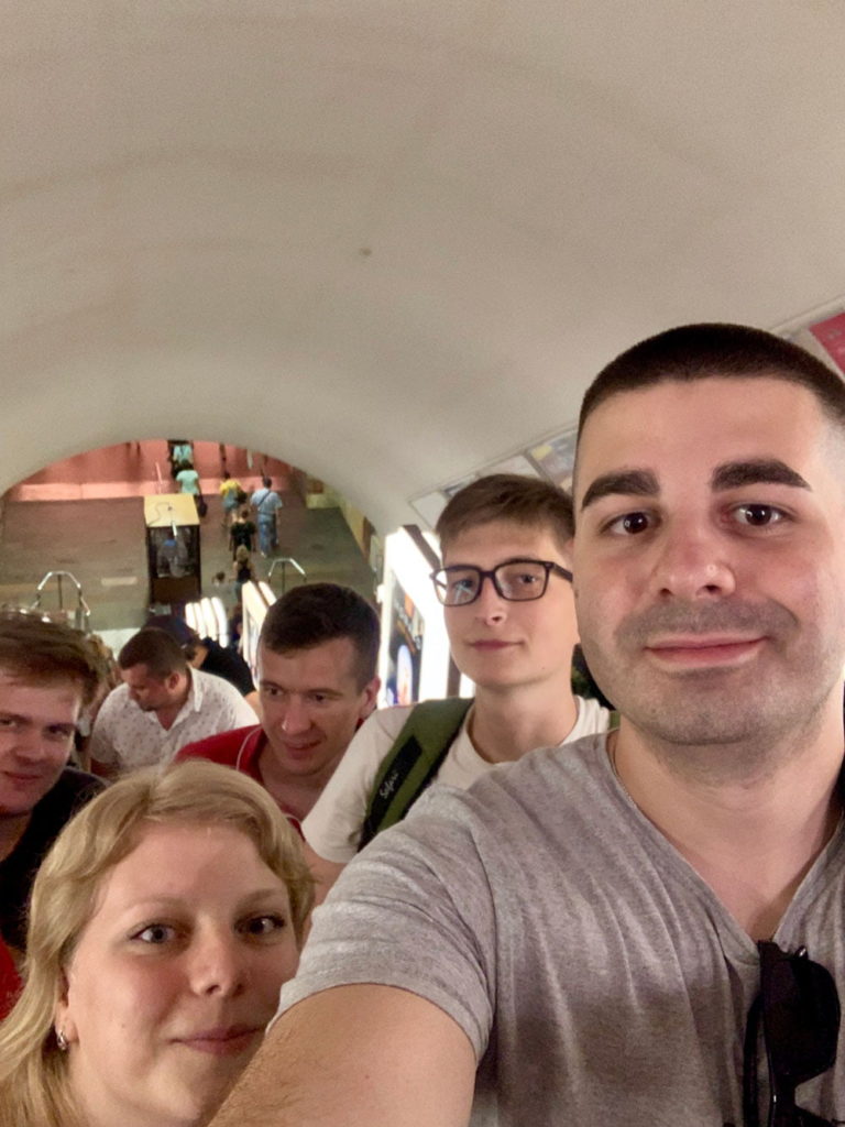Cовместное путешествие команды EXPANS в Киев